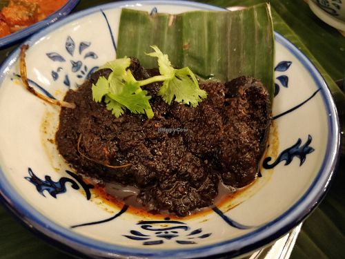 Buak Keluak - my favourite at The Peranakan in Central Singapore