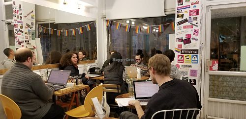 Inside at Imbala in Jerusalem