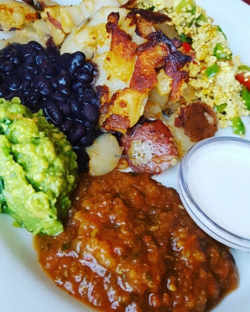 Southwest Tofu Scramble  at Herbivore - Berkeley in Berkeley