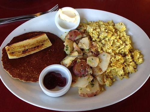 breakfast combo plate at Herbivore - Berkeley in Berkeley