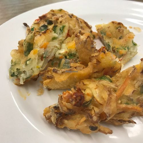 fried fritters at Tanaka Vegetarian 田中素食 - Choa Chu Kang in West Singapore