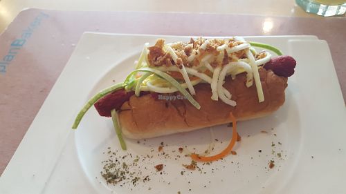 hot dog at Plan Bakery Cafe in Tenerife
