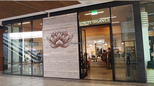 Outside at SunLife Organics in West Los Angeles