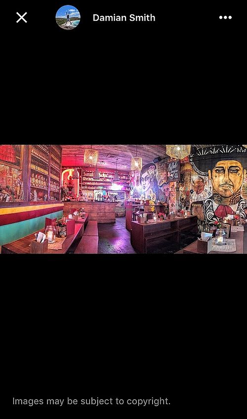 There is more seating on the other side of the shelf at Mexico - Ponsonby  in Auckland