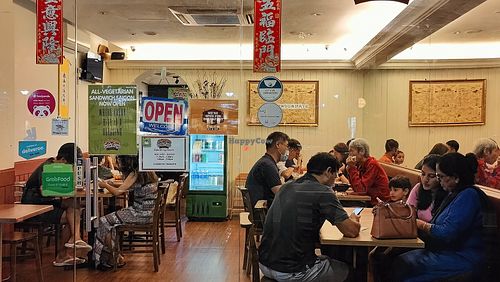Restaurant interior at Sandwich Saigon Vegetarian - Cloud Kitchen in Central Singapore