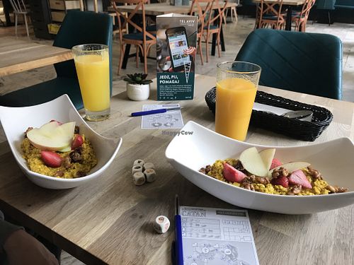 Golden oats at Tel Aviv Urban Food in Lodz