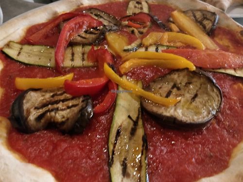 Pinzimonio pizza at Pinzimonio in Como