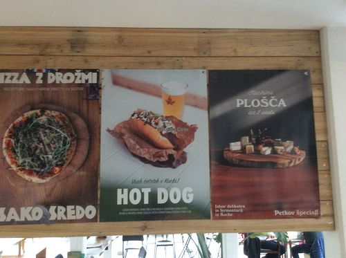 Posters at Kucha in Ljubljana