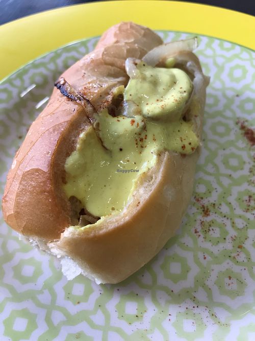 Pepperoni at Bistro Vegano in Niteroi