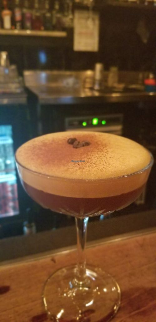 Vegan cocktails at Bakers Lane in Launceston