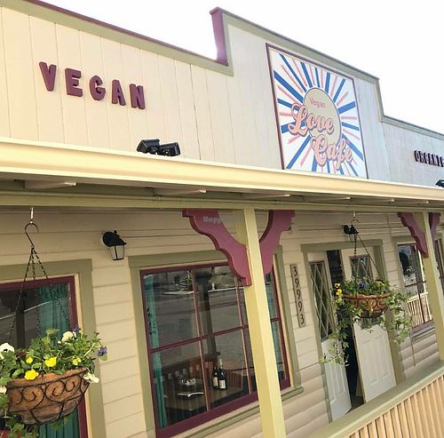Entrance to Love Cafe at Love Cafe  in Oakhurst
