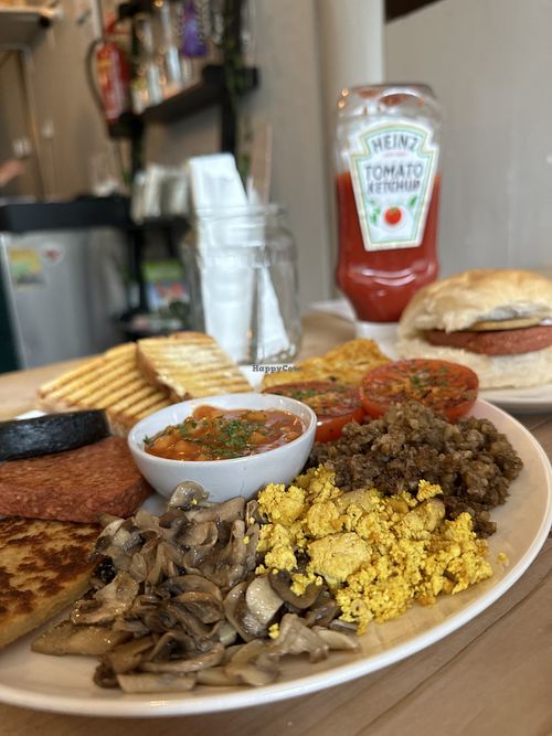 Full Scottish breakfast   at The Glasvegan in Glasgow