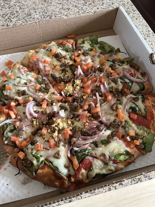 The Natural (Vegan!)   at Odd Moe's Pizza in Salem