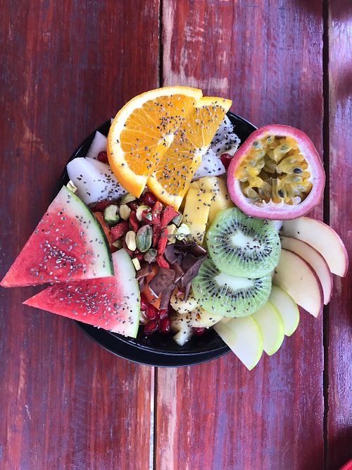 fruitbowl 💜 at Buzz Organic Food & Drink in Ao Nang
