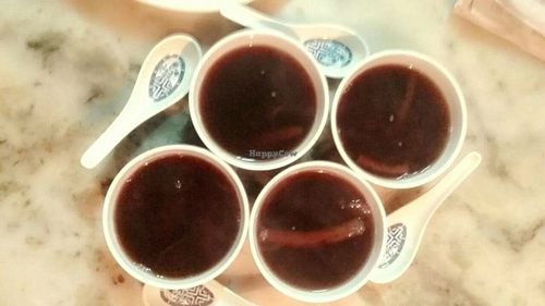 A cup of your favorite drink  at Yeok Teck Chinese Vegetarian in Kathmandu