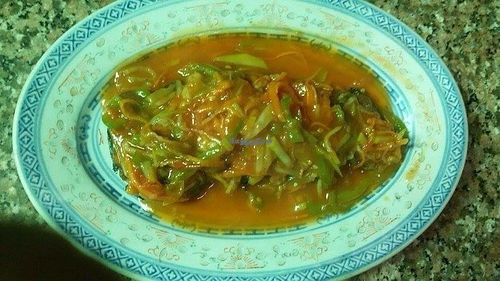 Sweet and sour Fis at Yeok Teck Chinese Vegetarian in Kathmandu