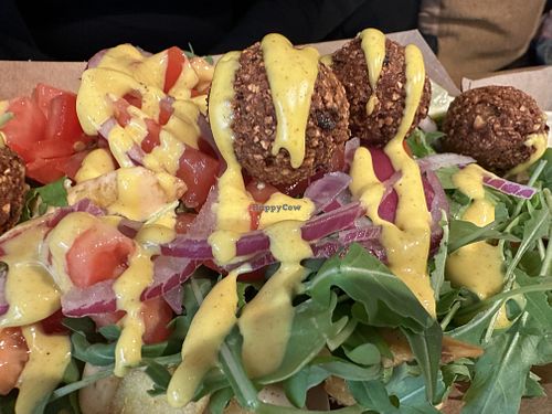 falafel fries vegan  at Frittenglück - Siegen Oberstadt in Siegen