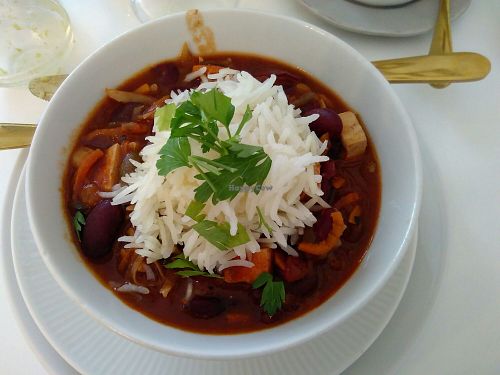 Bean stew with tofu at Maçã de Eva in Viana Do Castelo