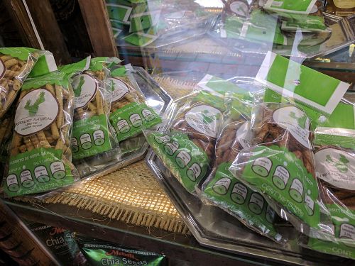 Also has some vegan snacks available at La Galeria Cafe in Mexico City