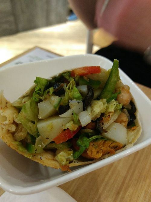 Falafey ninus the cheese at SaladStop - Tang Plaza in Central Singapore