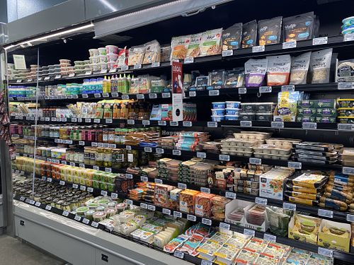 Vegan/Plant-Based/Alt Foods Section  at 365 by Whole Foods Market in Concord