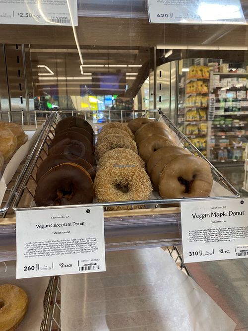 Affordable Vegan Donuts $2/Each  at 365 by Whole Foods Market in Concord