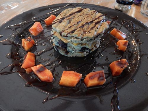 Pancakes at Trace Hotelistro in Chiang Mai