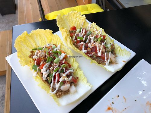 My favorite tacos from now!! at Raw Vega in Bangkok