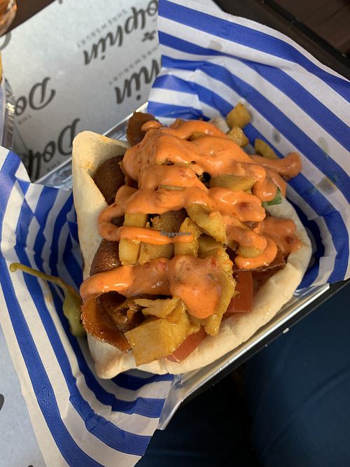 Mixed kebab. Zones with sriracha so ask for garlic mayo if you’d rather have that at The Dolphin Inn in Shrewsbury