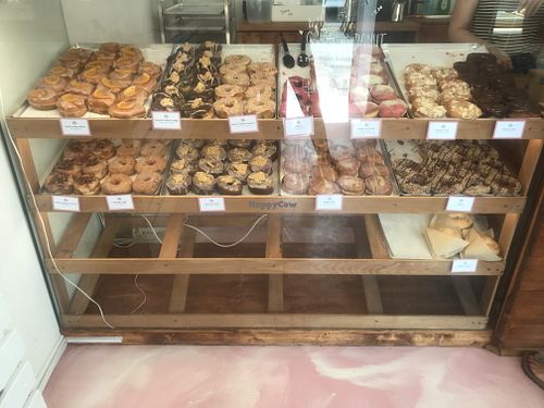 Donuts display at Brammibal's Donuts - Prenzlauer Berg in Berlin