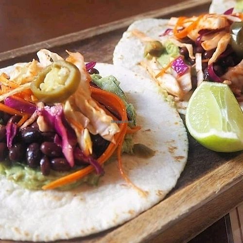 black bean tacos at Small Bar in Crows Nest