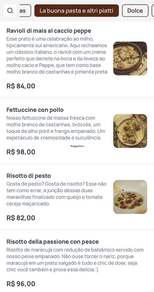   at Piccoli Cucina in Sao Paulo