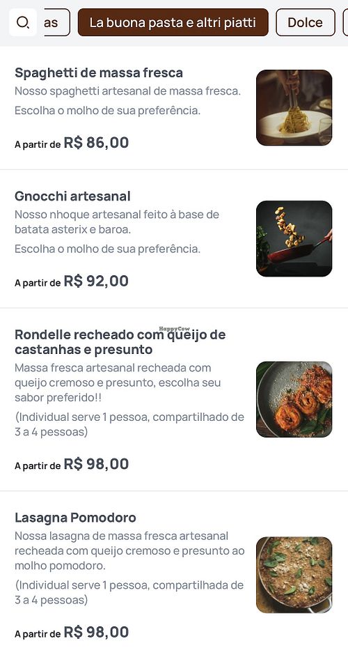   at Piccoli Cucina in Sao Paulo