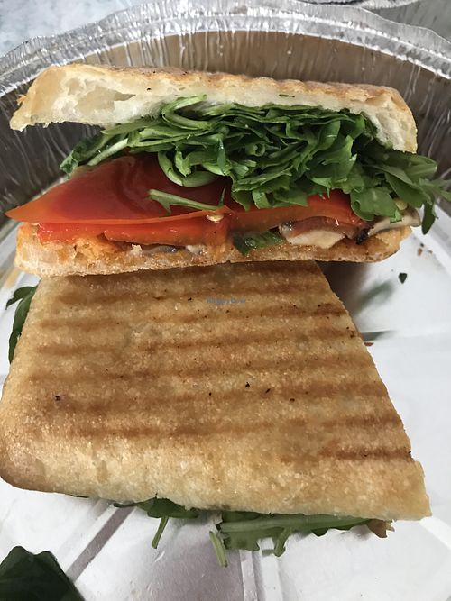 Grilled Veg Panini at Panini Schamini in Key West