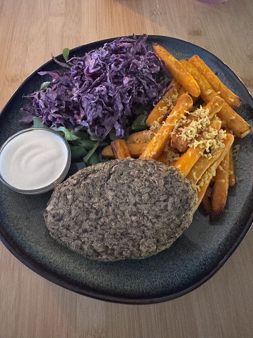 Fish and chips   at Bez Lukru in Wroclaw