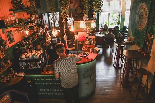 interior at Bez Lukru in Wroclaw