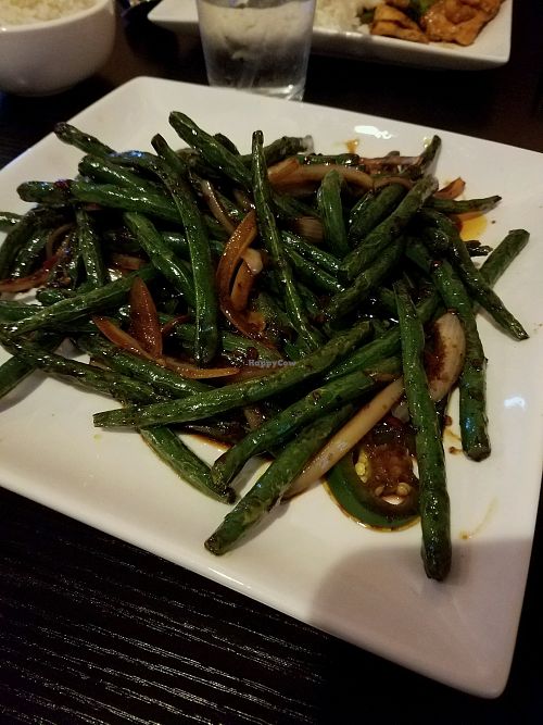 Ma La String Beans at Z's Asian Bistro in Columbus
