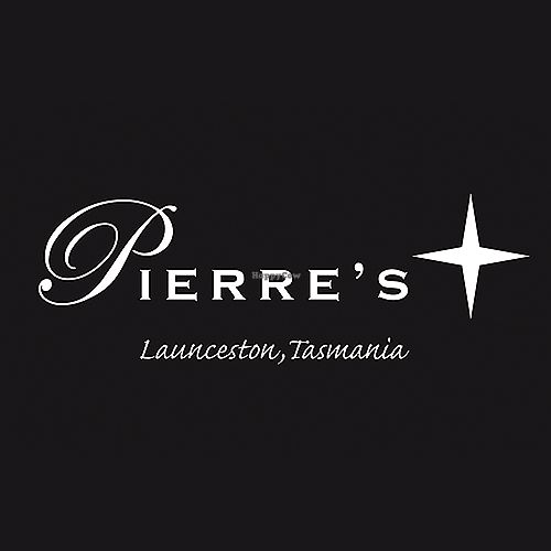 logo at Pierre's in Launceston