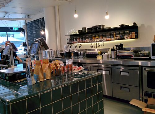 interior at Bitten Goodfoods in Braddon