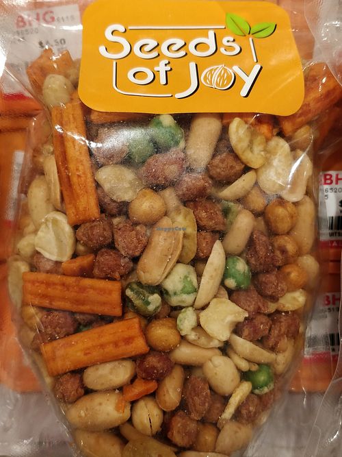 Mixed snacks. Contains wheat, eggs and milk at Seeds of Joy in West Singapore