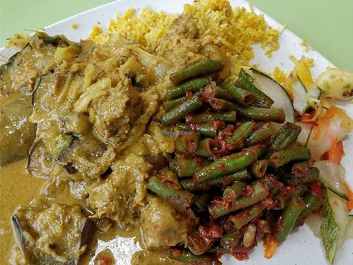 Briyani rice  at Vegan Curry Rice in West Singapore