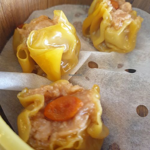 Siew mai at Vegan Curry Rice in West Singapore