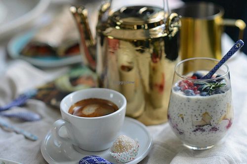 chia breakfast at witKRALIK in Prague