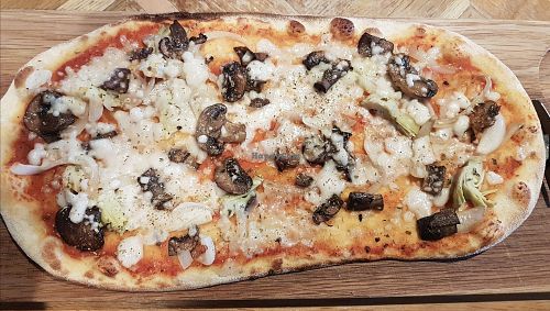 Vegan pizza  at ASK Italian in Crawley
