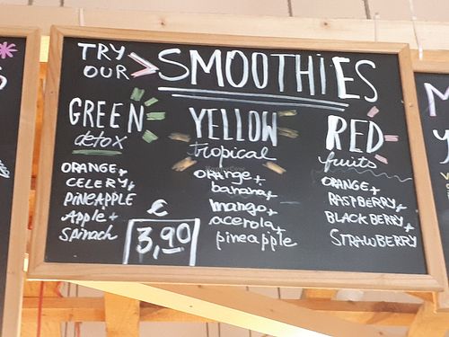 Menu at Moko Veggie Cafe - Anjos in Lisbon