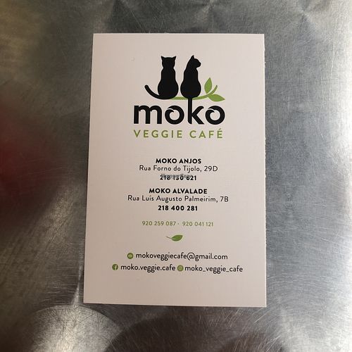 Moko at Moko Veggie Cafe - Anjos in Lisbon