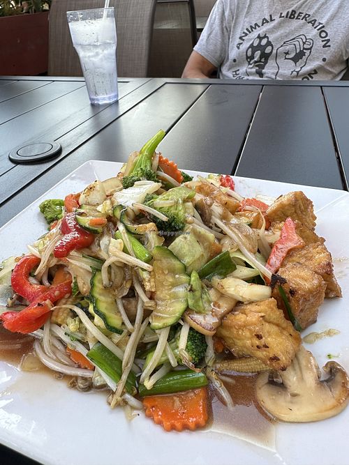 Veggie Delight with tofu. So good!!  at Rice by Mama 2 in Ventura