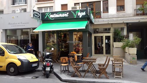 the restaurant at Restaurant Vege in Paris