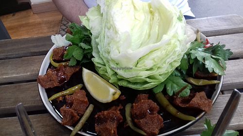 Tchi Kofte salade, 10€ (vegan) at Restaurant Vege in Paris