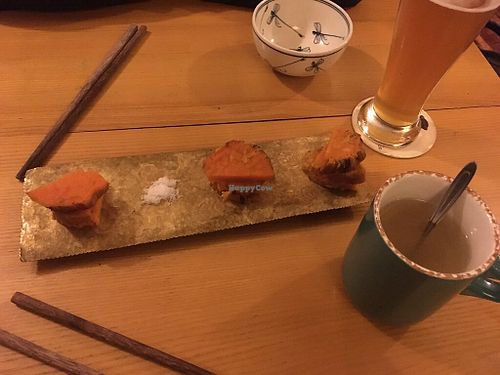 Sweet potato in ashes at The Hill Station in Sapa